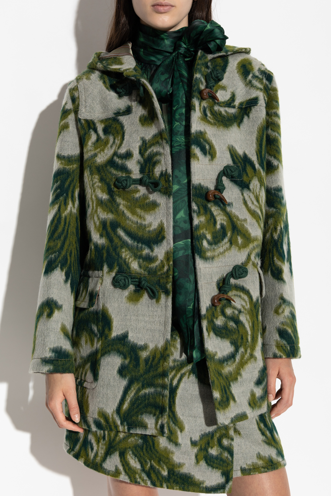 Etro Wool jacket with hood | Women's Clothing | Vitkac